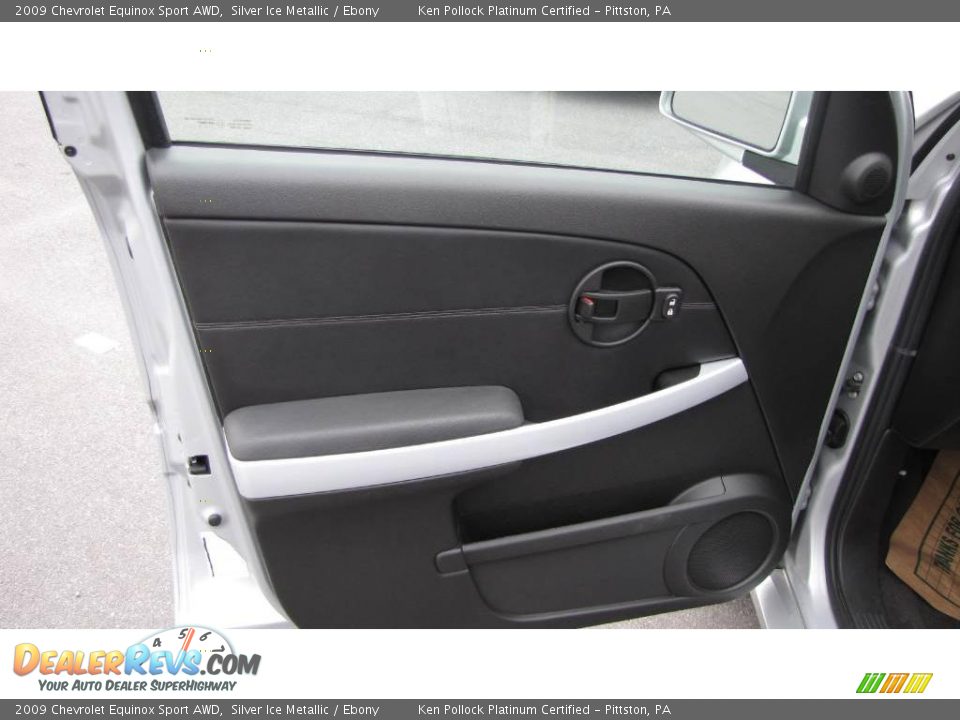 2009 Chevrolet Equinox Sport AWD Silver Ice Metallic / Ebony Photo #14