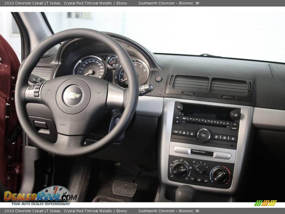 2010 Chevrolet Cobalt LT Sedan Crystal Red Tintcoat Metallic / Ebony Photo #6