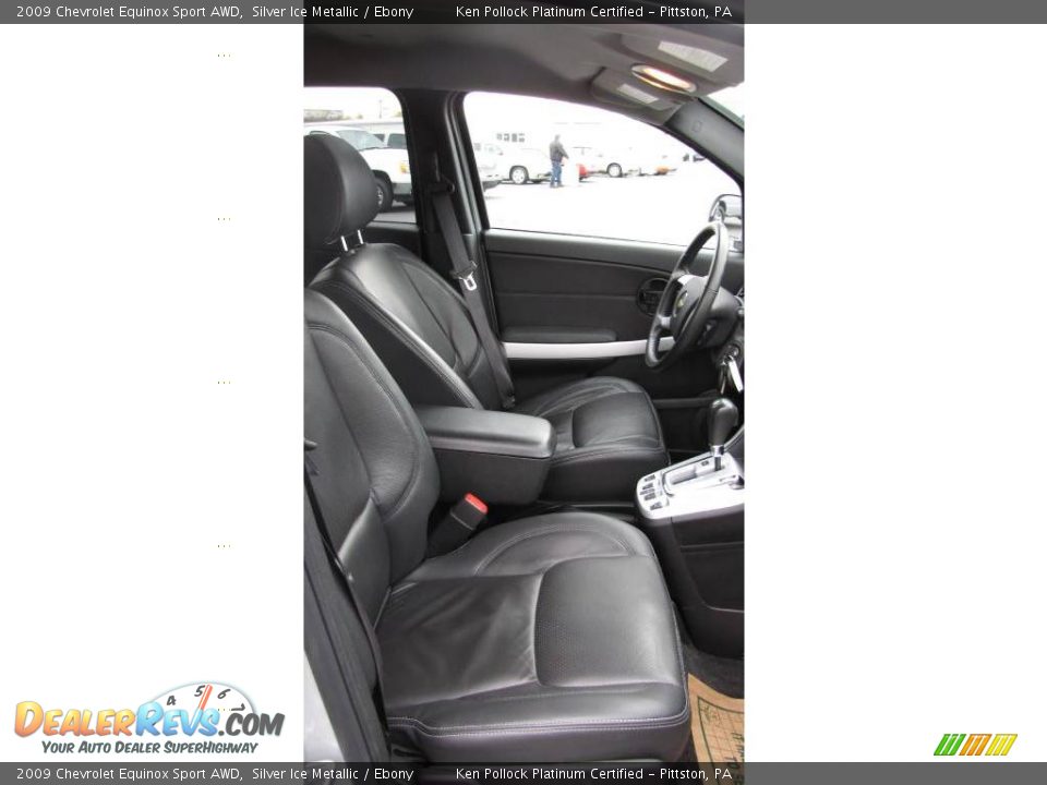 2009 Chevrolet Equinox Sport AWD Silver Ice Metallic / Ebony Photo #15