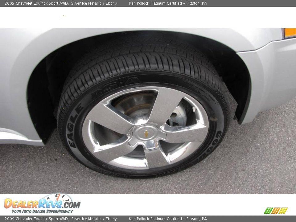 2009 Chevrolet Equinox Sport AWD Silver Ice Metallic / Ebony Photo #20