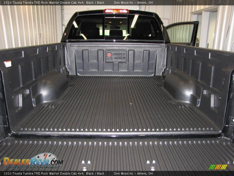 2010 Toyota Tundra TRD Rock Warrior Double Cab 4x4 Black / Black Photo #8