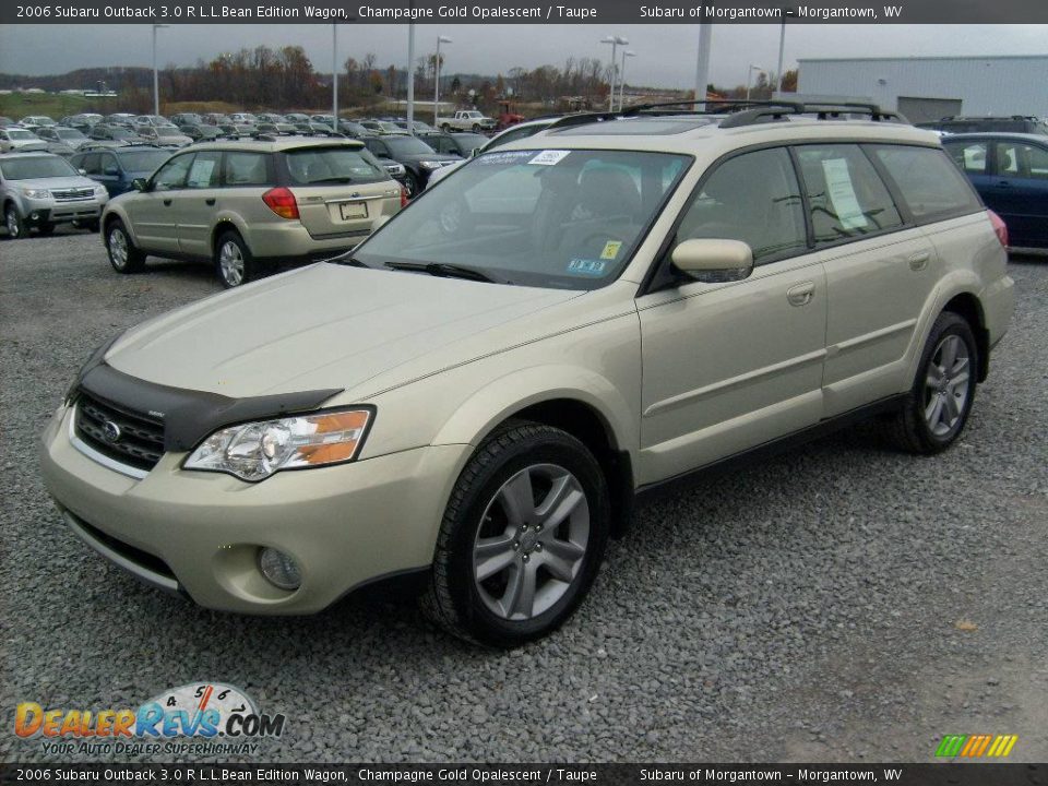 2006 Subaru Outback 3.0 R L.L.Bean Edition Wagon Champagne Gold Opalescent / Taupe Photo #3