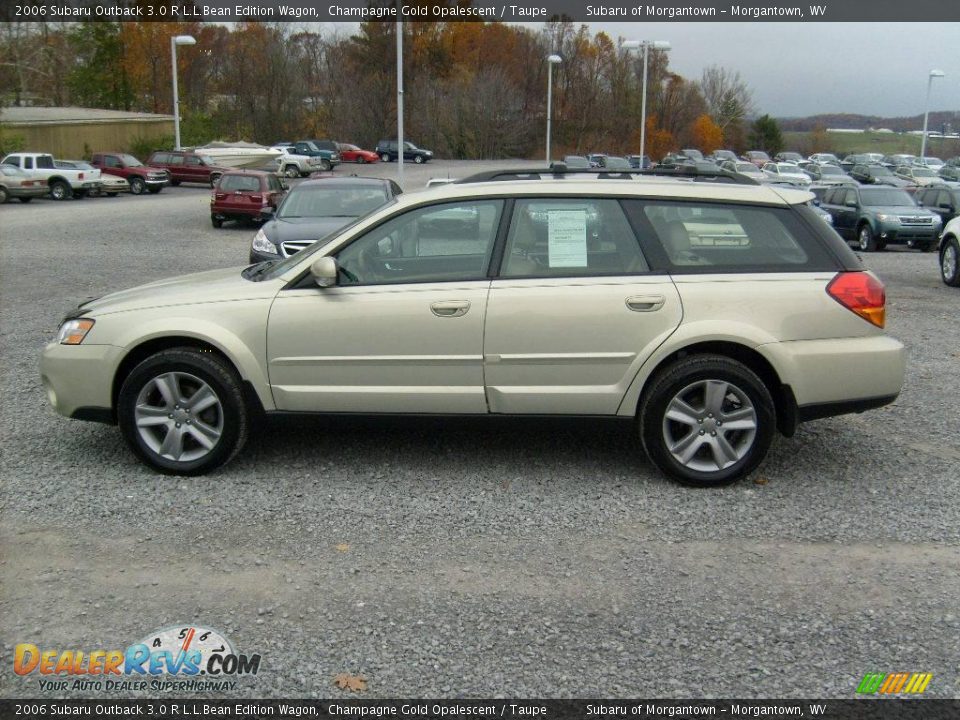 2006 Subaru Outback 3.0 R L.L.Bean Edition Wagon Champagne Gold Opalescent / Taupe Photo #4