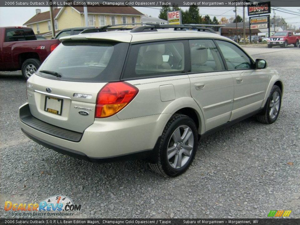 2006 Subaru Outback 3.0 R L.L.Bean Edition Wagon Champagne Gold Opalescent / Taupe Photo #7