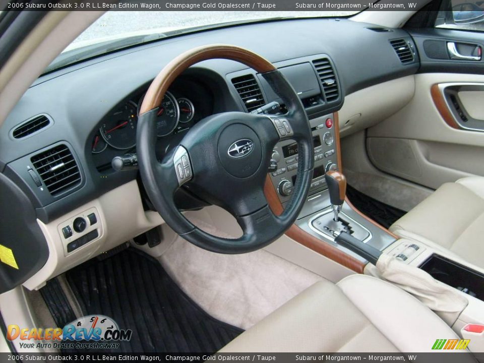 2006 Subaru Outback 3.0 R L.L.Bean Edition Wagon Champagne Gold Opalescent / Taupe Photo #11