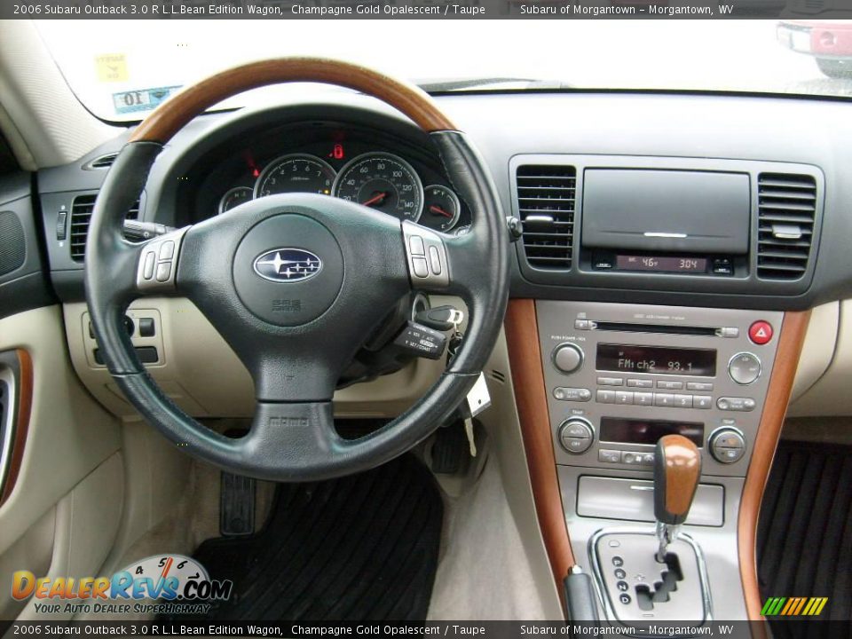 2006 Subaru Outback 3.0 R L.L.Bean Edition Wagon Champagne Gold Opalescent / Taupe Photo #15
