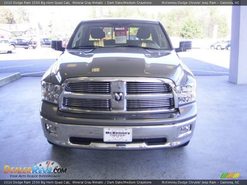 2010 Dodge Ram 1500 Big Horn Quad Cab Mineral Gray Metallic / Dark Slate/Medium Graystone Photo #1