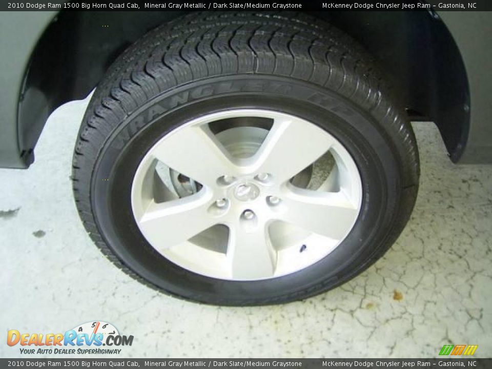 2010 Dodge Ram 1500 Big Horn Quad Cab Mineral Gray Metallic / Dark Slate/Medium Graystone Photo #20