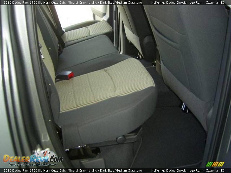 2010 Dodge Ram 1500 Big Horn Quad Cab Mineral Gray Metallic / Dark Slate/Medium Graystone Photo #21