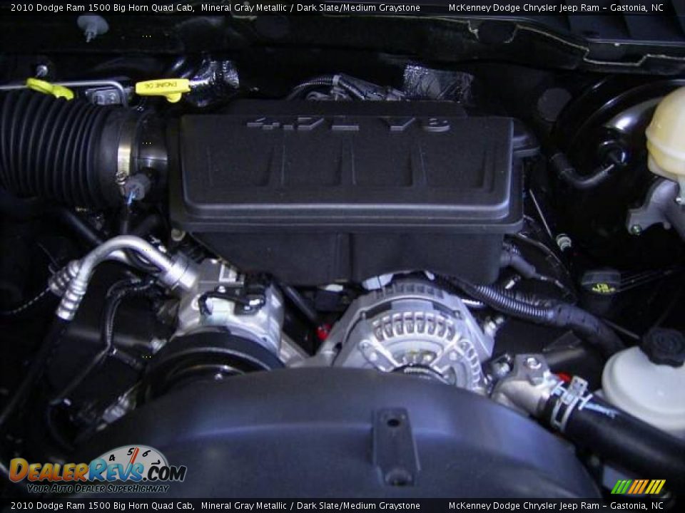 2010 Dodge Ram 1500 Big Horn Quad Cab Mineral Gray Metallic / Dark Slate/Medium Graystone Photo #30