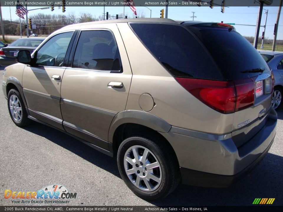 2005 Buick Rendezvous CXL AWD Cashmere Beige Metallic / Light Neutral Photo #3