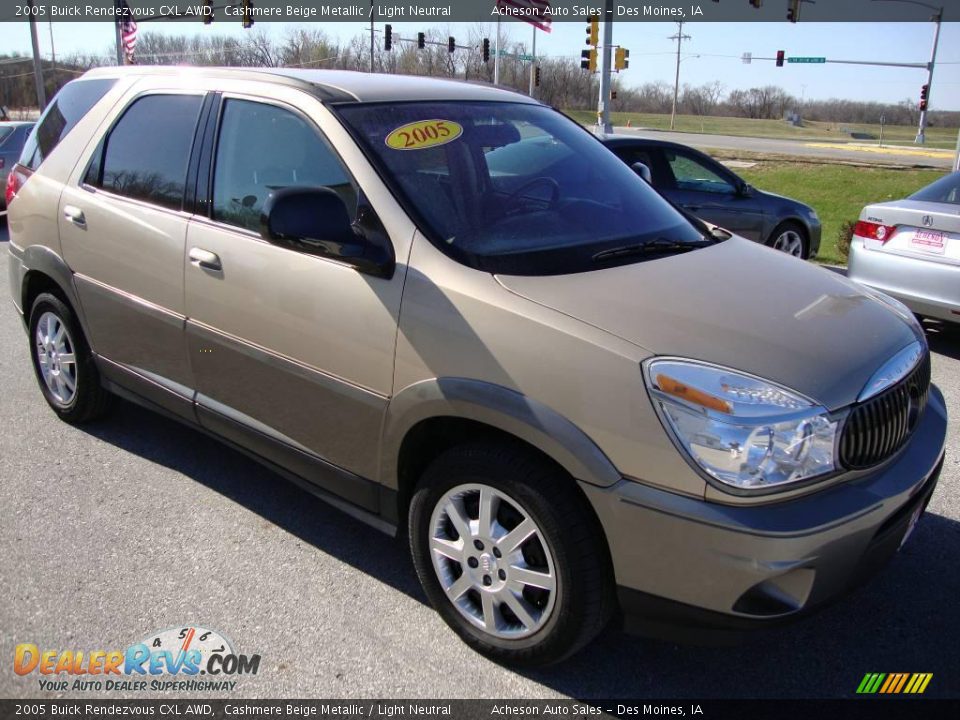 2005 Buick Rendezvous CXL AWD Cashmere Beige Metallic / Light Neutral Photo #8
