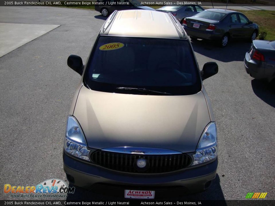 2005 Buick Rendezvous CXL AWD Cashmere Beige Metallic / Light Neutral Photo #10