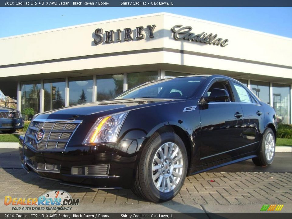 2010 Cadillac CTS 4 3.0 AWD Sedan Black Raven / Ebony Photo #1