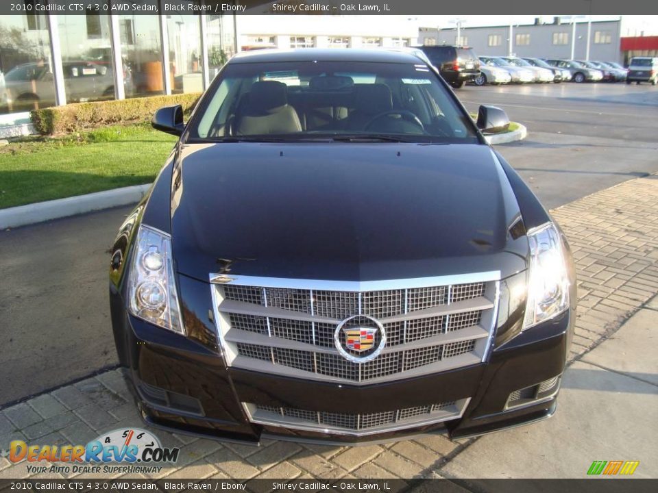 2010 Cadillac CTS 4 3.0 AWD Sedan Black Raven / Ebony Photo #2