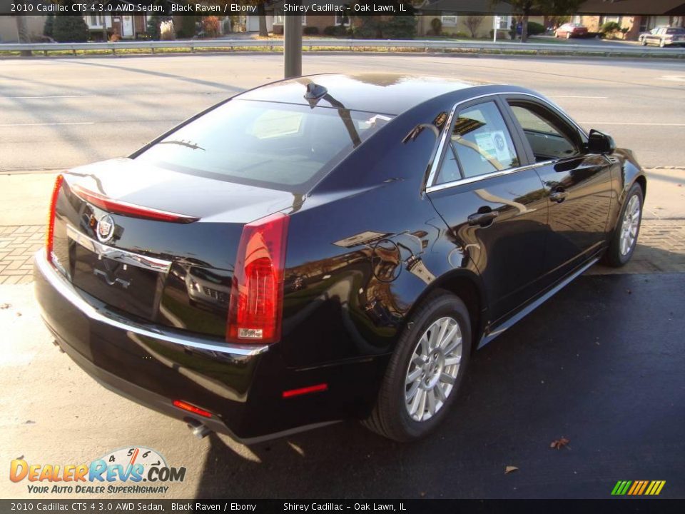 2010 Cadillac CTS 4 3.0 AWD Sedan Black Raven / Ebony Photo #4