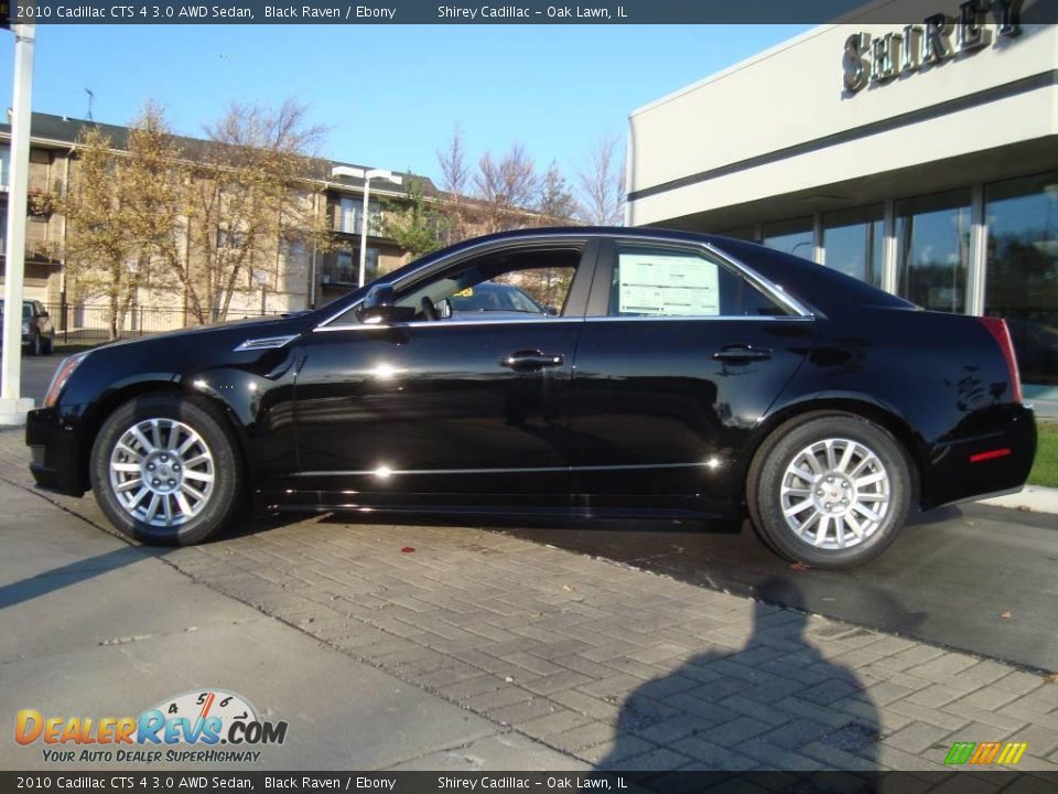 2010 Cadillac CTS 4 3.0 AWD Sedan Black Raven / Ebony Photo #7