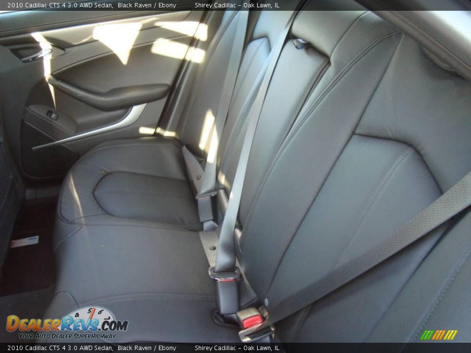 2010 Cadillac CTS 4 3.0 AWD Sedan Black Raven / Ebony Photo #9