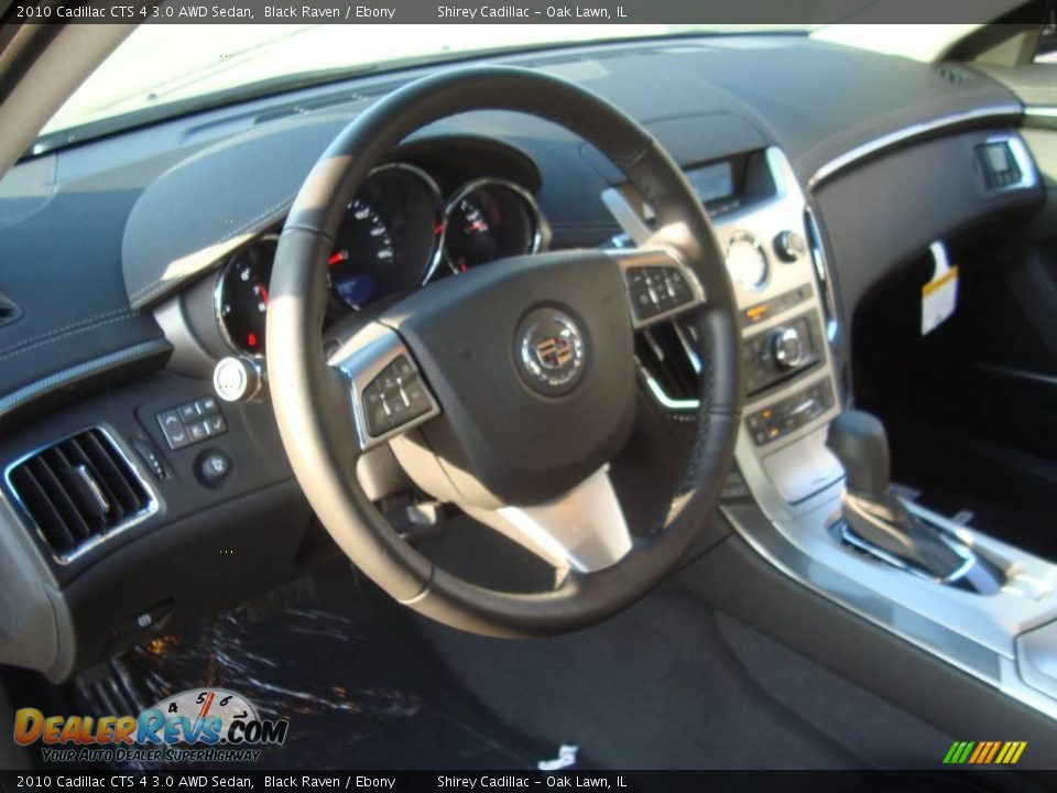 2010 Cadillac CTS 4 3.0 AWD Sedan Black Raven / Ebony Photo #10