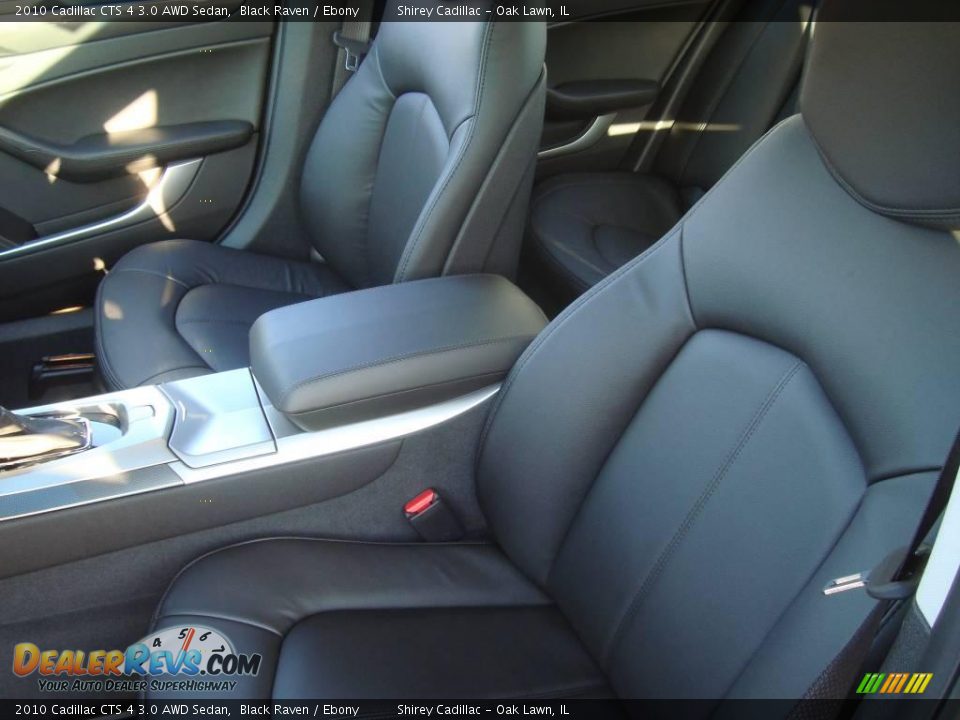 2010 Cadillac CTS 4 3.0 AWD Sedan Black Raven / Ebony Photo #11