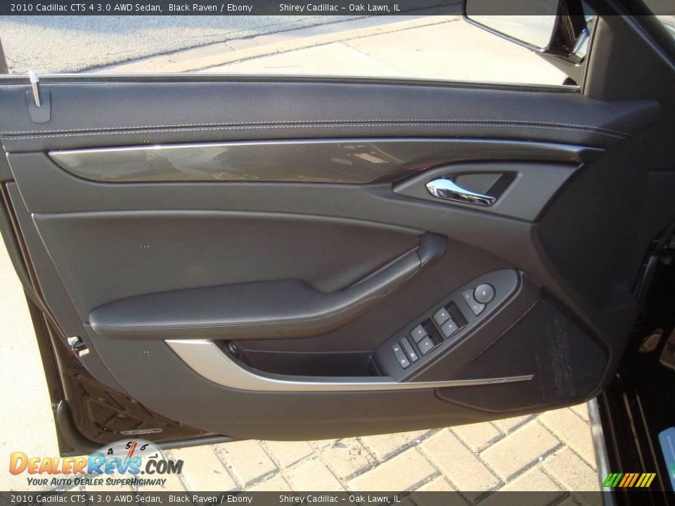 2010 Cadillac CTS 4 3.0 AWD Sedan Black Raven / Ebony Photo #12