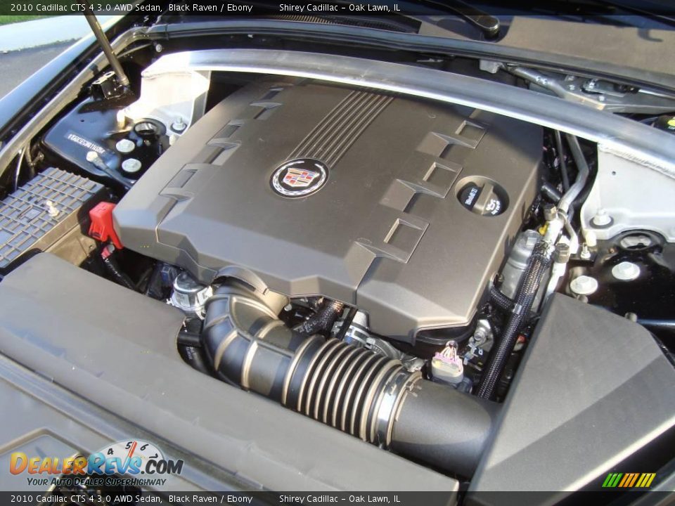 2010 Cadillac CTS 4 3.0 AWD Sedan Black Raven / Ebony Photo #16