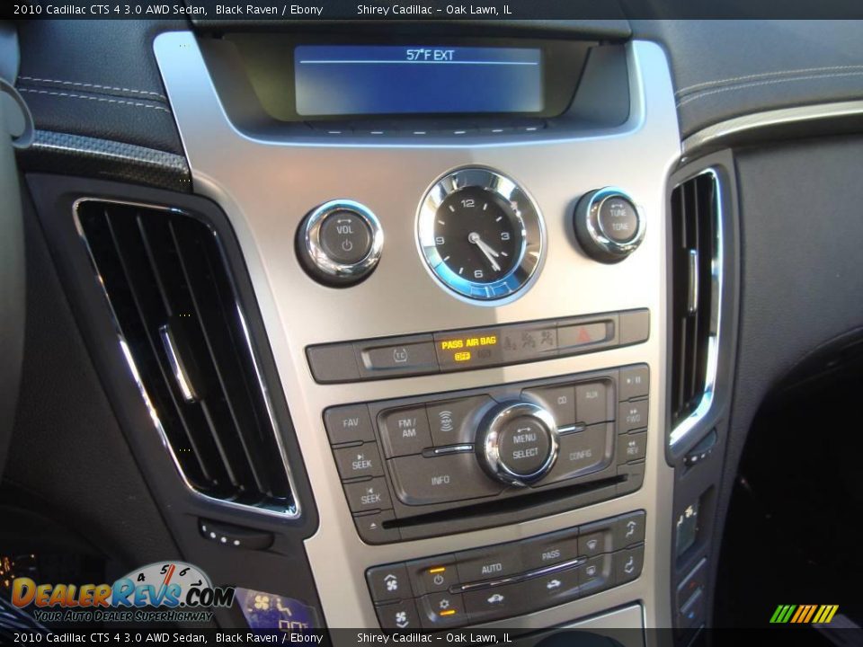 2010 Cadillac CTS 4 3.0 AWD Sedan Black Raven / Ebony Photo #18