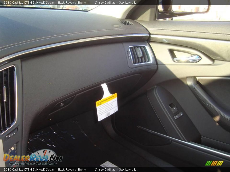 2010 Cadillac CTS 4 3.0 AWD Sedan Black Raven / Ebony Photo #20