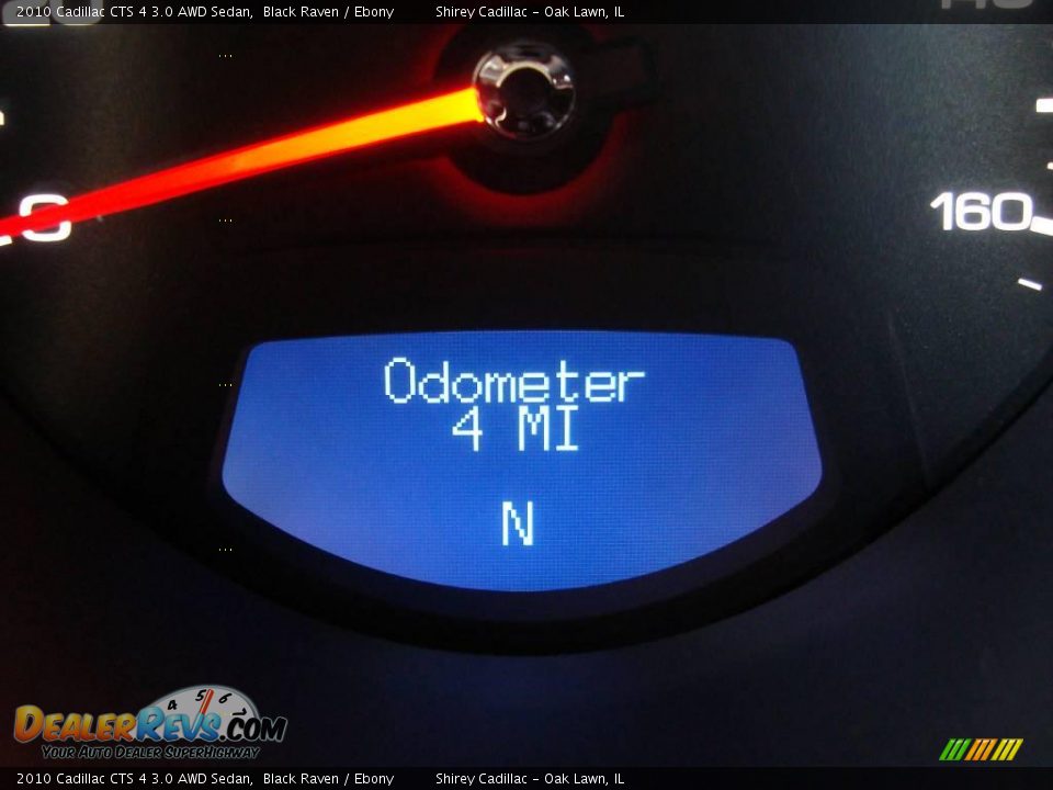 2010 Cadillac CTS 4 3.0 AWD Sedan Black Raven / Ebony Photo #21