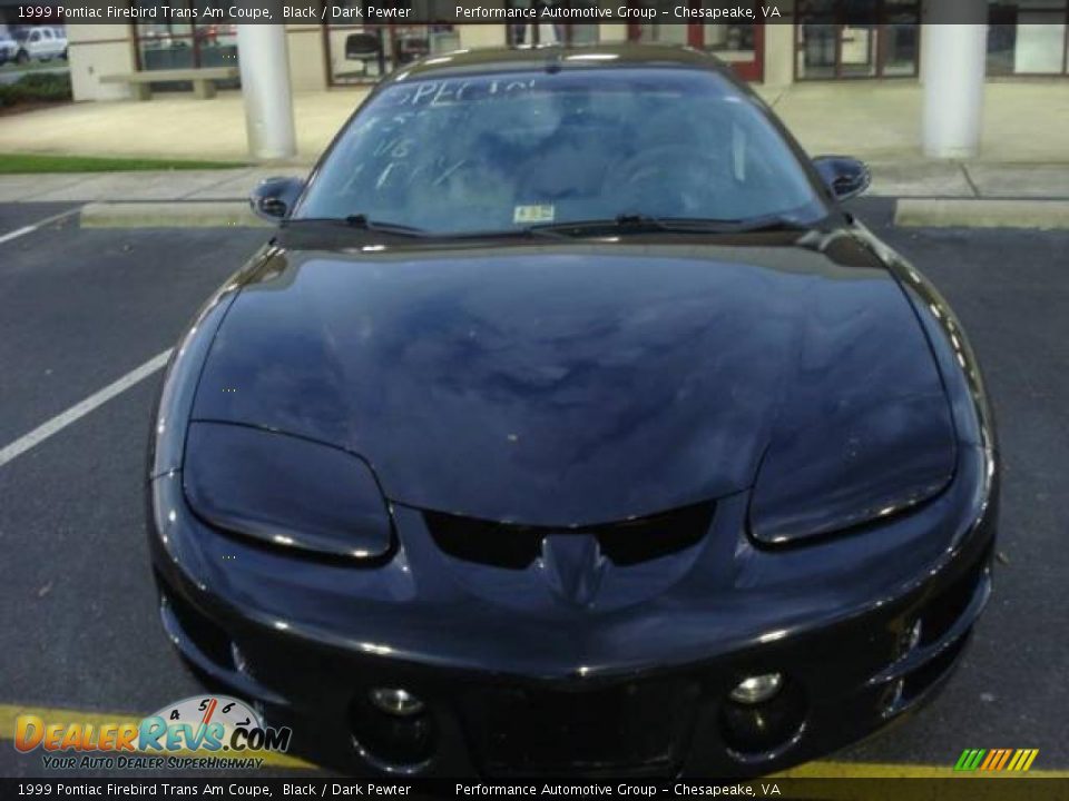 1999 Pontiac Firebird Trans Am Coupe Black / Dark Pewter Photo #8