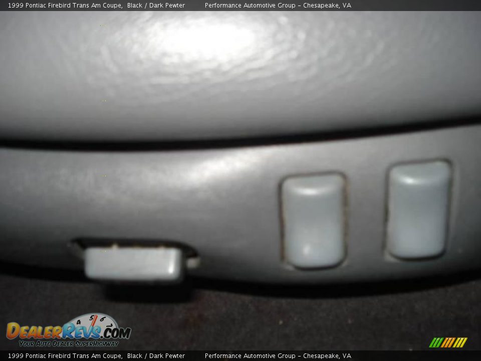 1999 Pontiac Firebird Trans Am Coupe Black / Dark Pewter Photo #15