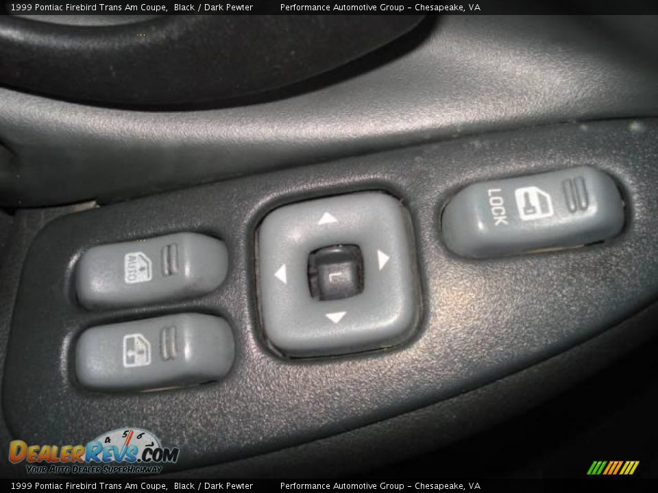 1999 Pontiac Firebird Trans Am Coupe Black / Dark Pewter Photo #20