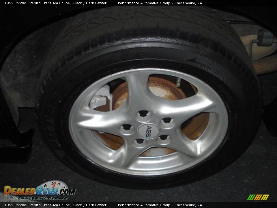 1999 Pontiac Firebird Trans Am Coupe Black / Dark Pewter Photo #23