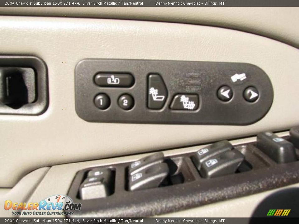 2004 Chevrolet Suburban 1500 Z71 4x4 Silver Birch Metallic / Tan/Neutral Photo #9