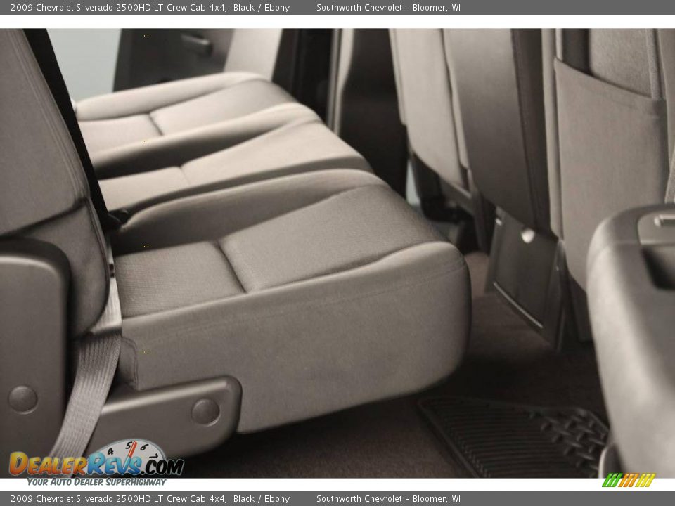 2009 Chevrolet Silverado 2500HD LT Crew Cab 4x4 Black / Ebony Photo #5