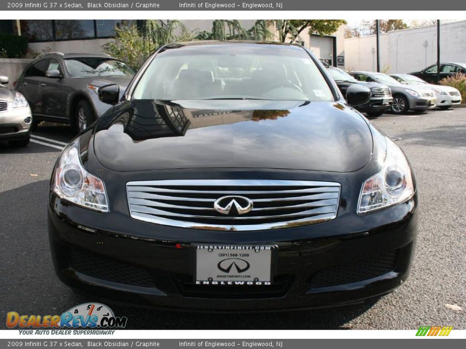 2009 Infiniti G 37 x Sedan Black Obsidian / Graphite Photo #2