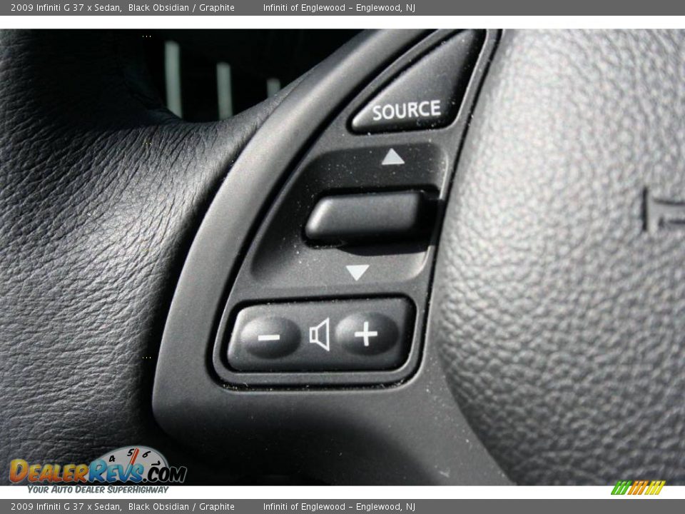 2009 Infiniti G 37 x Sedan Black Obsidian / Graphite Photo #15