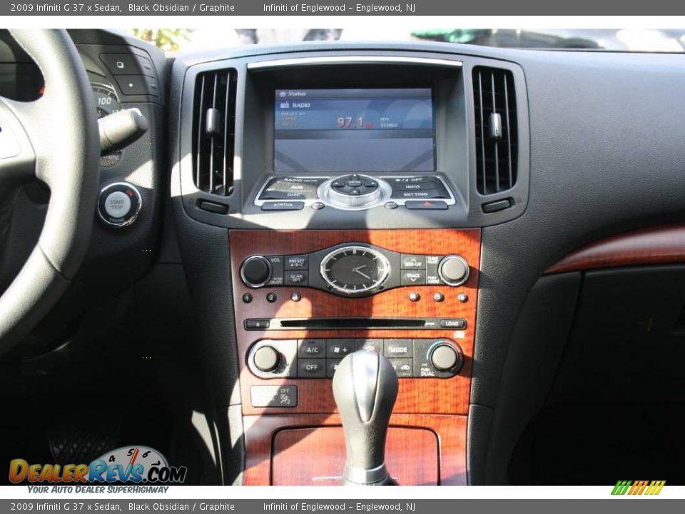 2009 Infiniti G 37 x Sedan Black Obsidian / Graphite Photo #18