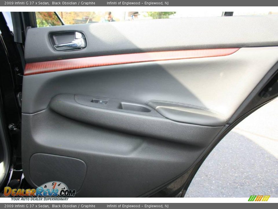 2009 Infiniti G 37 x Sedan Black Obsidian / Graphite Photo #21