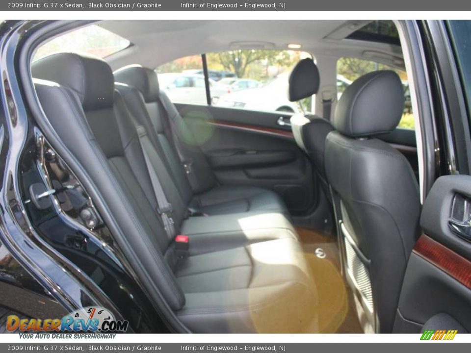 2009 Infiniti G 37 x Sedan Black Obsidian / Graphite Photo #22
