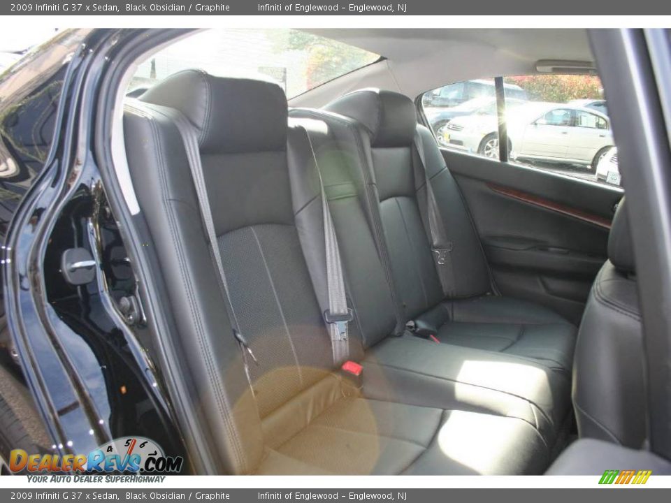 2009 Infiniti G 37 x Sedan Black Obsidian / Graphite Photo #23