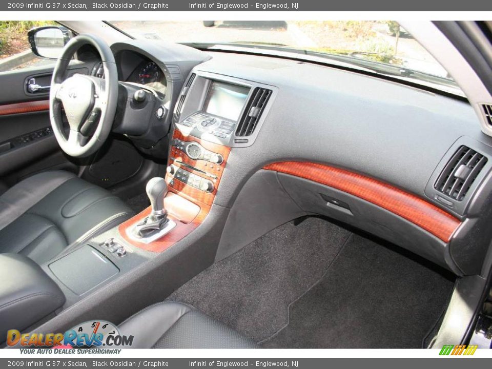 2009 Infiniti G 37 x Sedan Black Obsidian / Graphite Photo #25