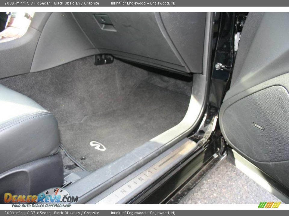 2009 Infiniti G 37 x Sedan Black Obsidian / Graphite Photo #26