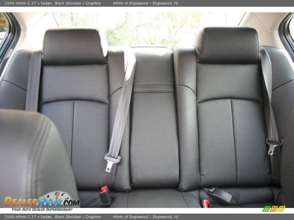 2009 Infiniti G 37 x Sedan Black Obsidian / Graphite Photo #28