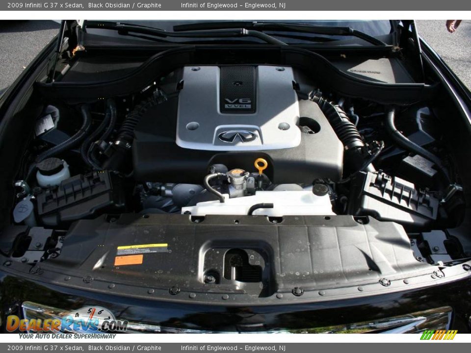 2009 Infiniti G 37 x Sedan Black Obsidian / Graphite Photo #29