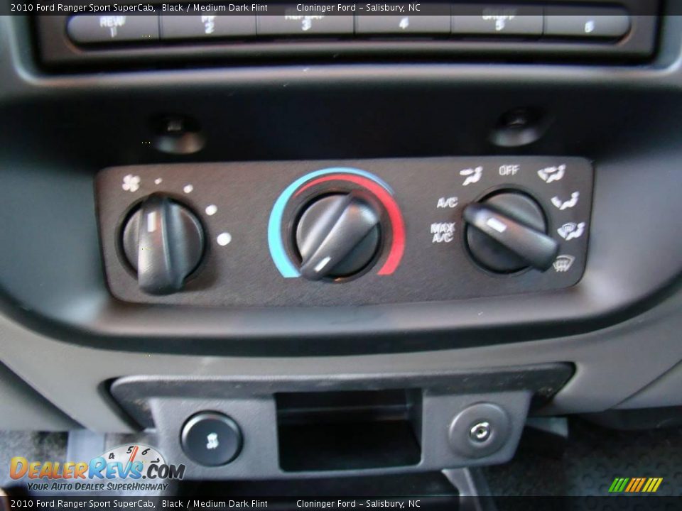 2010 Ford Ranger Sport SuperCab Black / Medium Dark Flint Photo #20