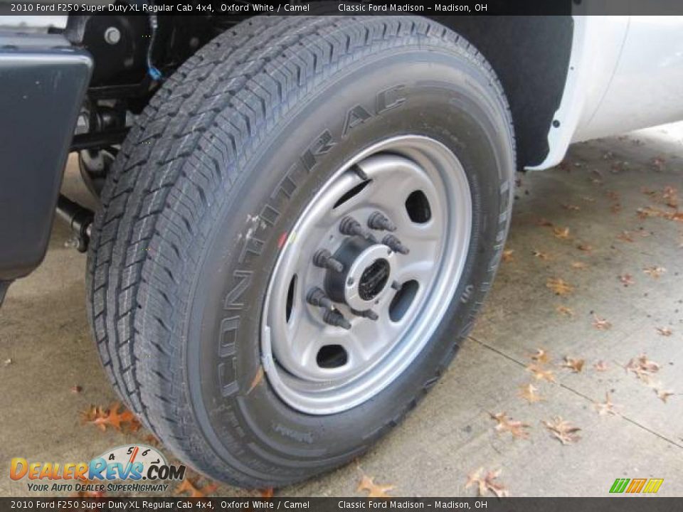 2010 Ford F250 Super Duty XL Regular Cab 4x4 Oxford White / Camel Photo #5