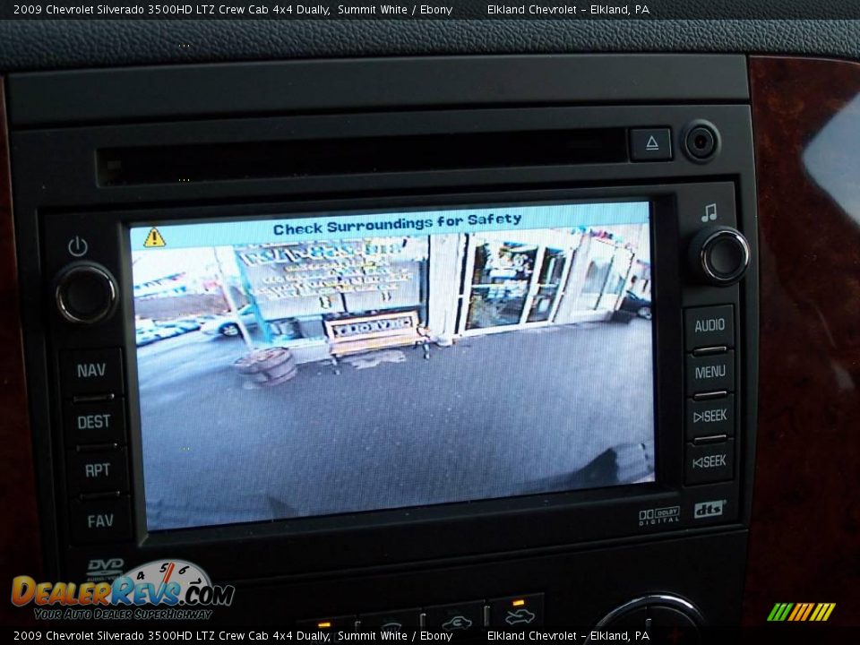2009 Chevrolet Silverado 3500HD LTZ Crew Cab 4x4 Dually Summit White / Ebony Photo #23