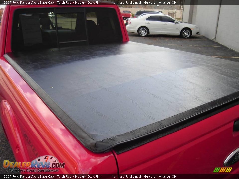 2007 Ford Ranger Sport SuperCab Torch Red / Medium Dark Flint Photo #13