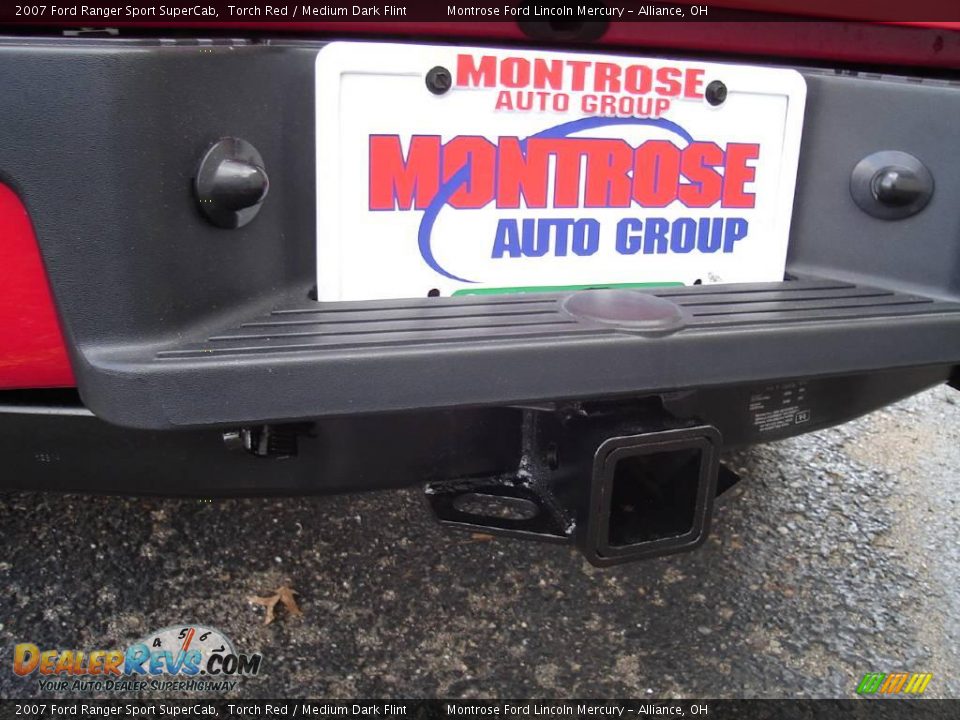 2007 Ford Ranger Sport SuperCab Torch Red / Medium Dark Flint Photo #14